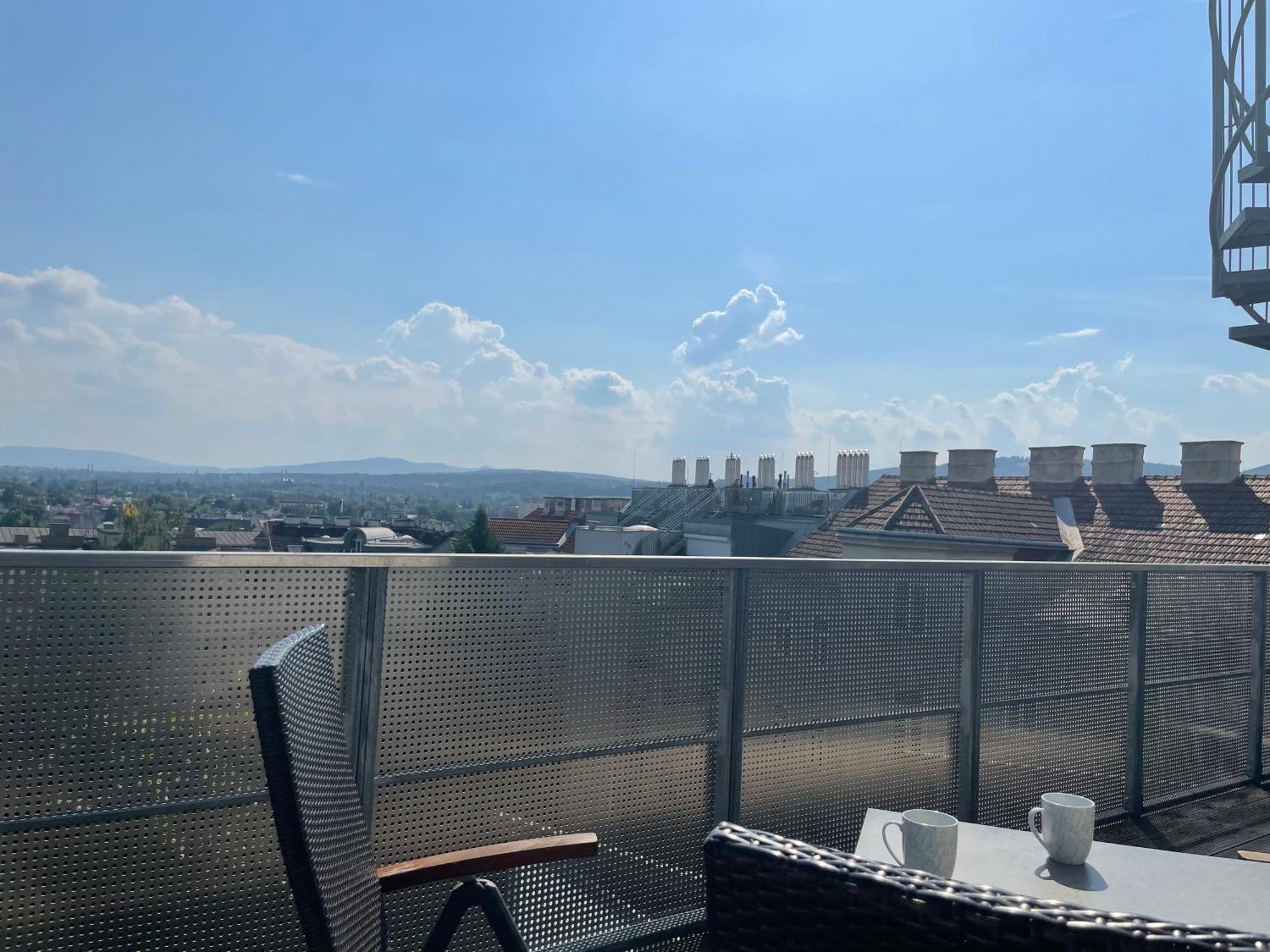 Апартаменти Rooftop Terrace- Panoramablick Ueber Wien Екстер'єр фото