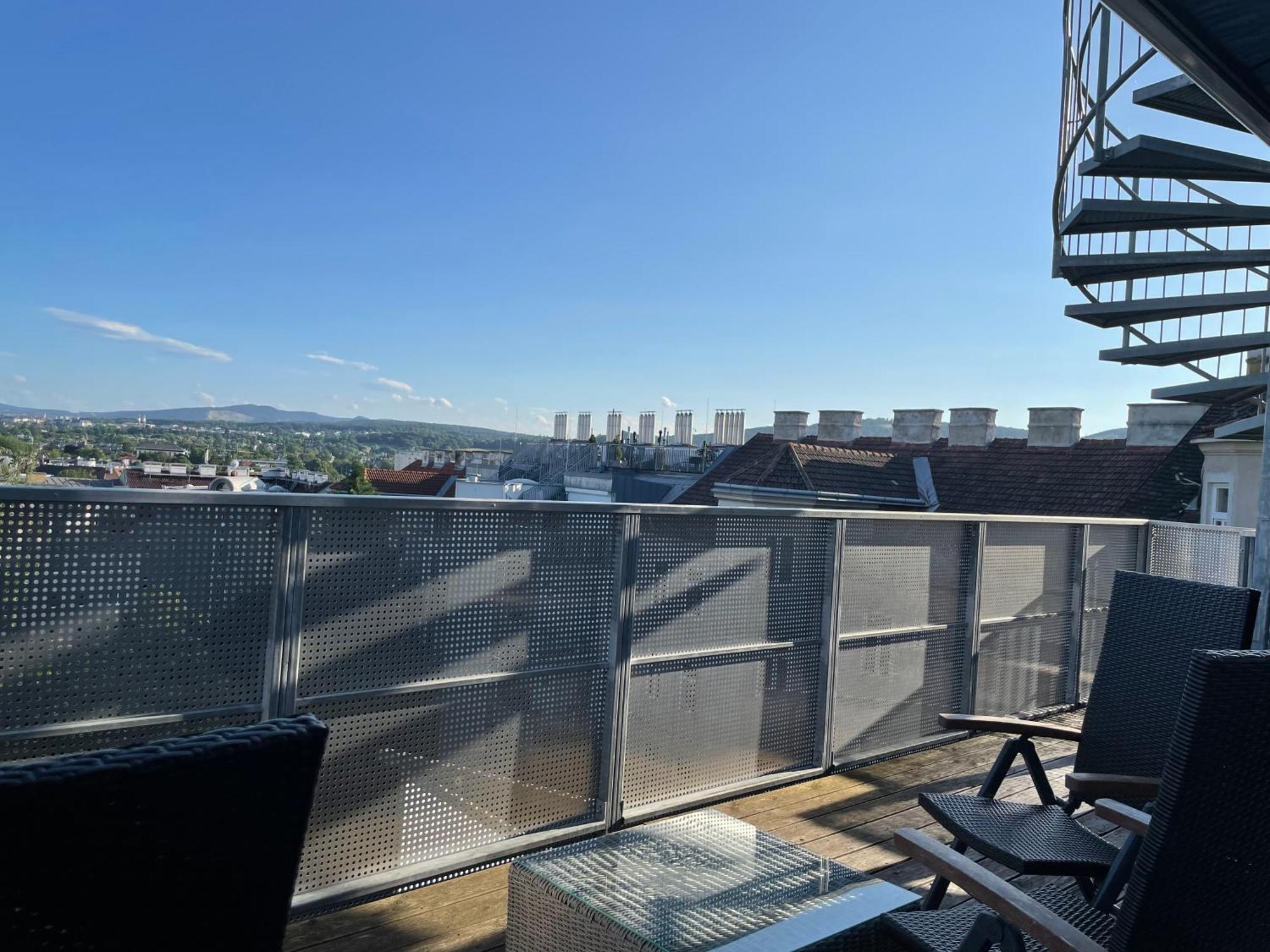 Апартаменти Rooftop Terrace- Panoramablick Ueber Wien Екстер'єр фото